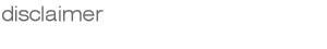 Disclaimer