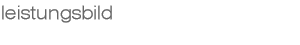 Leistungsbild